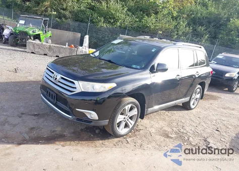 2012 Toyota Highlander Limited V6 z USA, uszkodzony, nr VIN 5TDDK3EH8CS095114